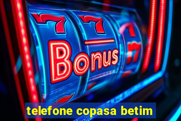 telefone copasa betim